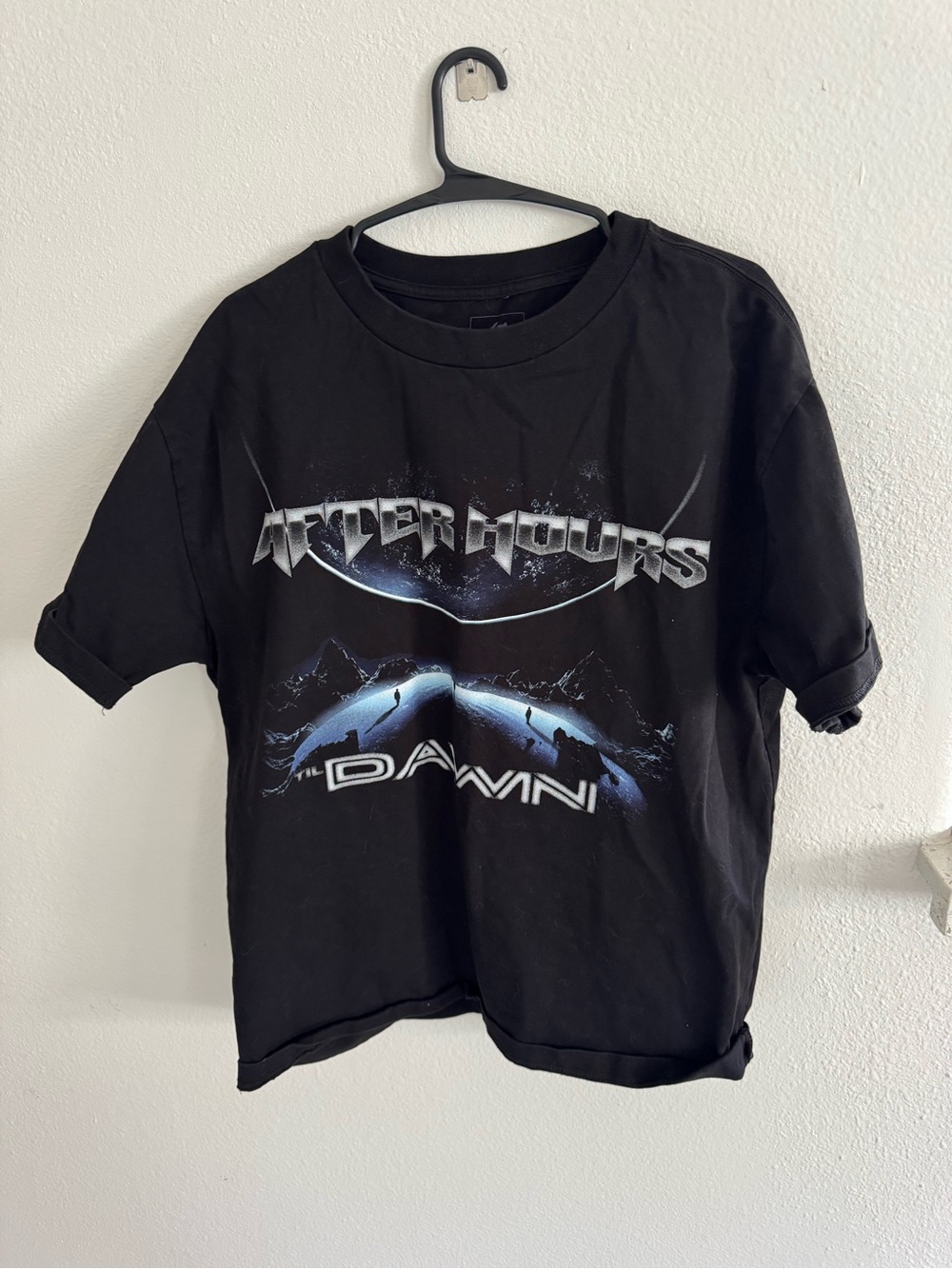 After Hours 'Dawn' Graphic the weeknd Black T‑Shirt